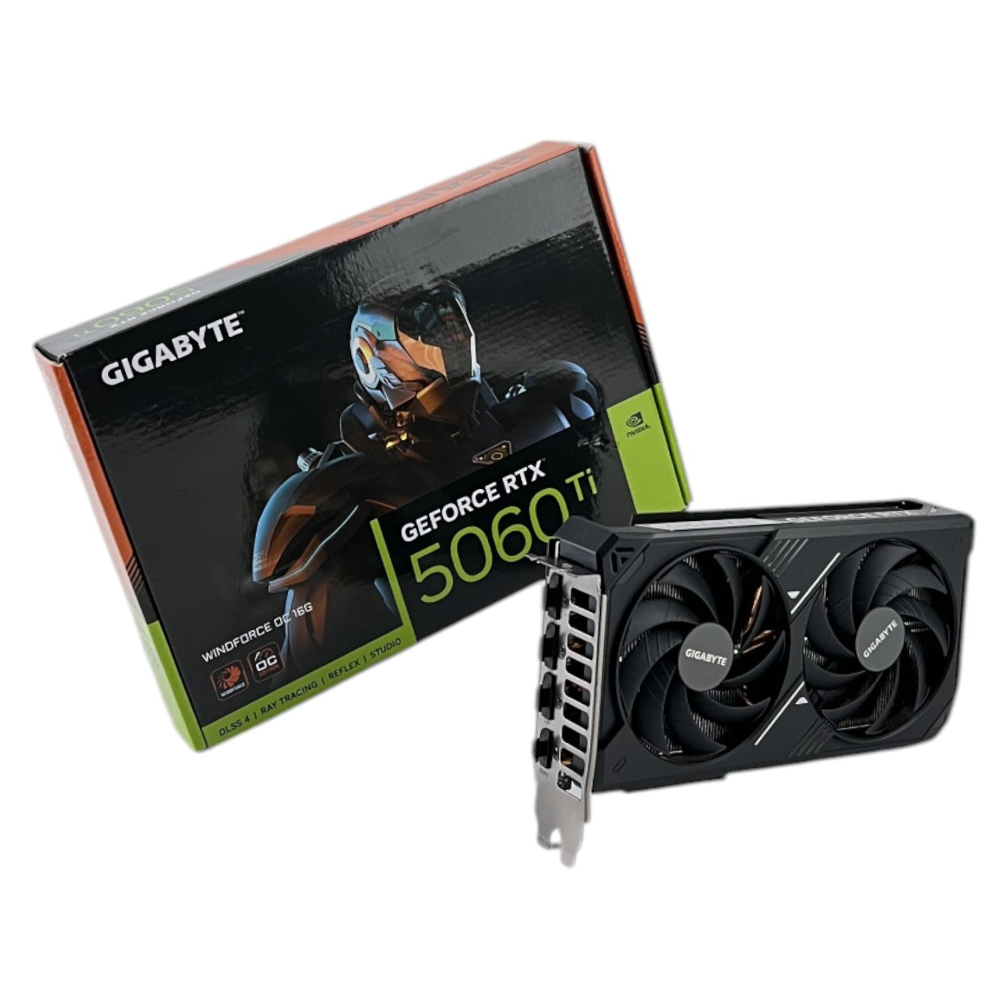 Gigabyte GeForce RTX 5060 Ti WINDFORCE OC 16G Gaming Grafikkarte 16GB GDDR7 | Neu