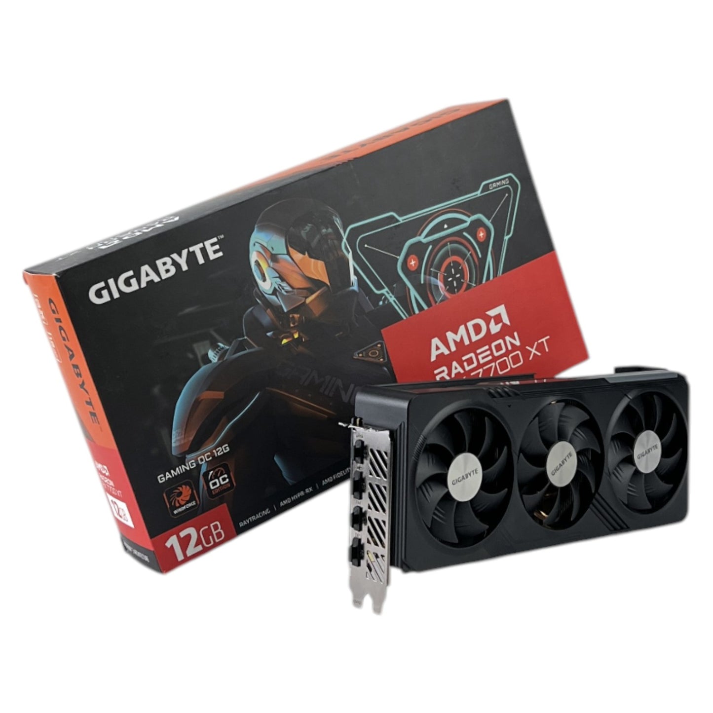 Gigabyte AMD Radeon RX 7700 XT GAMING OC Grafikkarte 12GB GDDR6 HDMI DisplayPort | Retourware