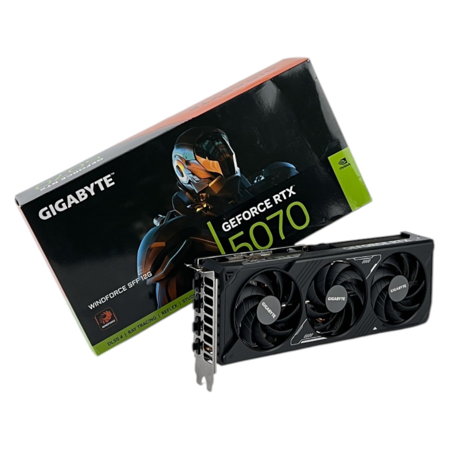 Gigabyte GeForce RTX5070 WINDFORCE SFF 12G Gaming Grafikkarte 12GB GDDR7 DP HDMI | Neu