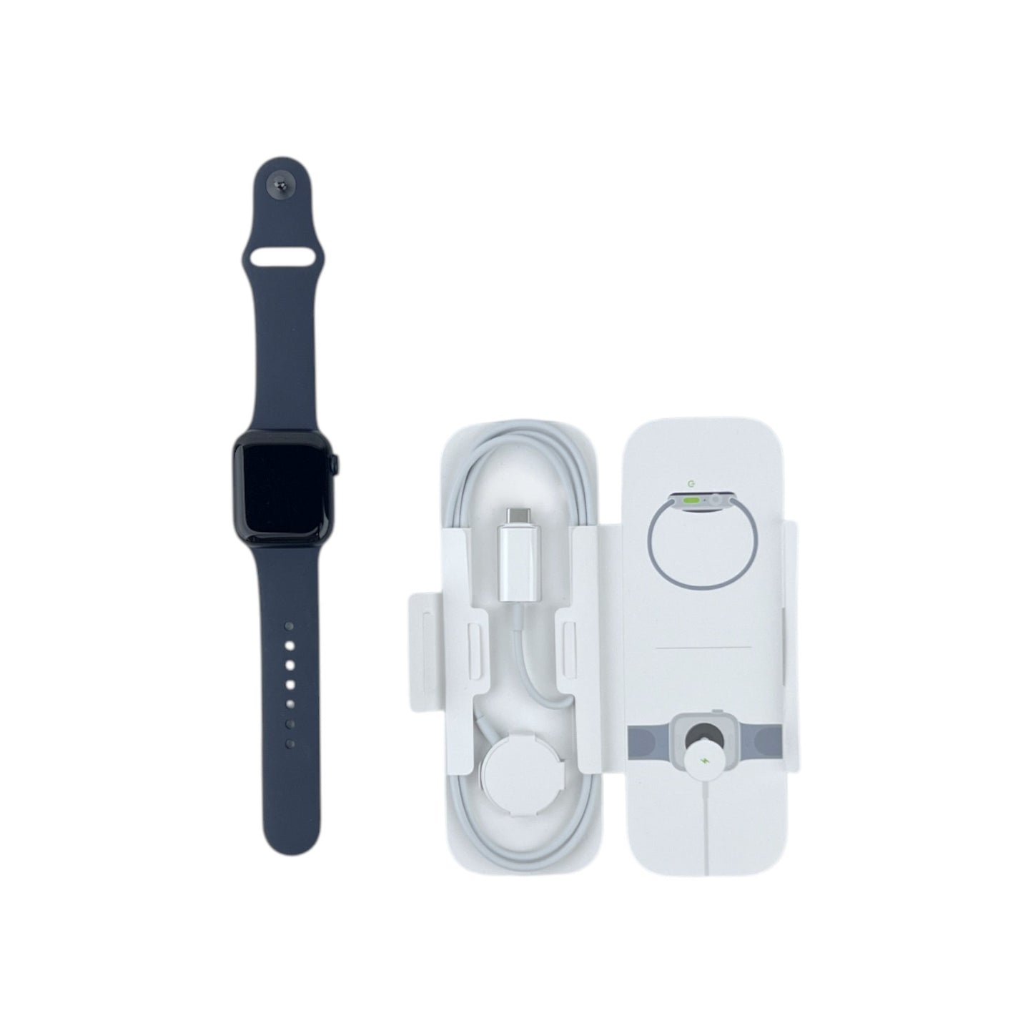 Apple Watch SE 2 GPS Aluminium Mitternacht 40 mm Sportarmband Mitternacht S/M | Retourware