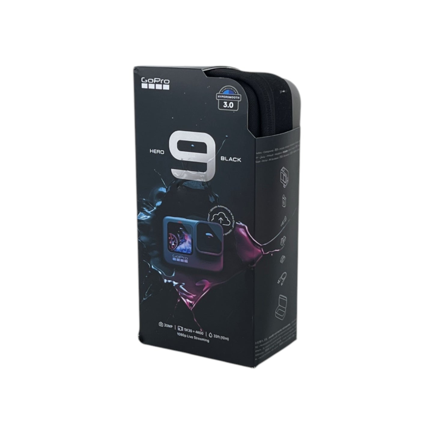 GoPro HERO 9 Action Kamera 5K Ultra HD Video 20MP CMOS WiFi USB-C Live-Stream | Neu