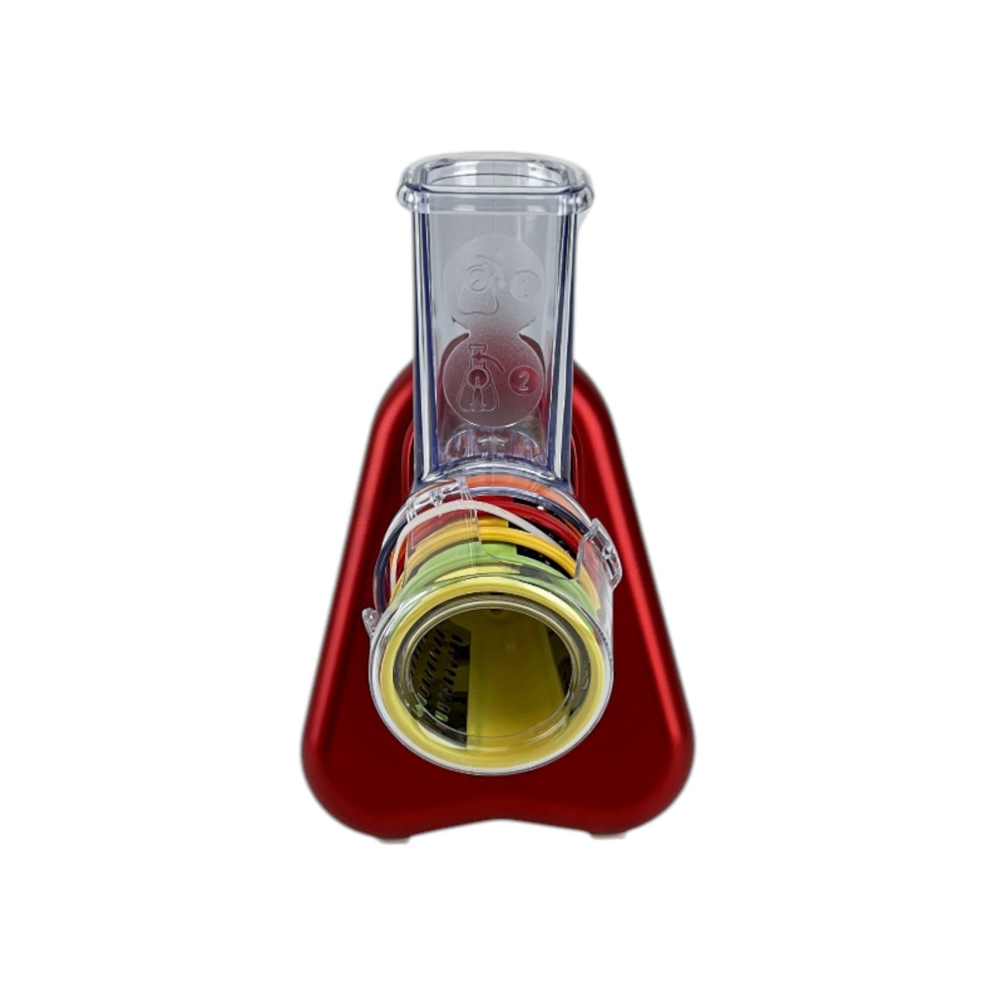 Moulinex DJ756G Gemüseschneider Fresh Express Plus Gemüsehobel 200 Watt Rot Weiß | Retourware