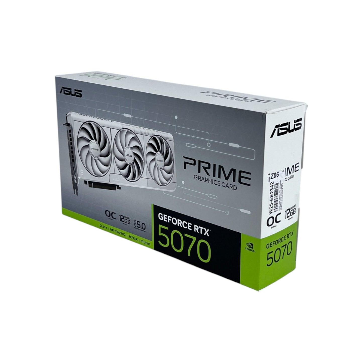 ASUS Prime GeForce RTX 5070 White OC Edition Gaming Grafikkarte 12GB GDDR7 | Retourware