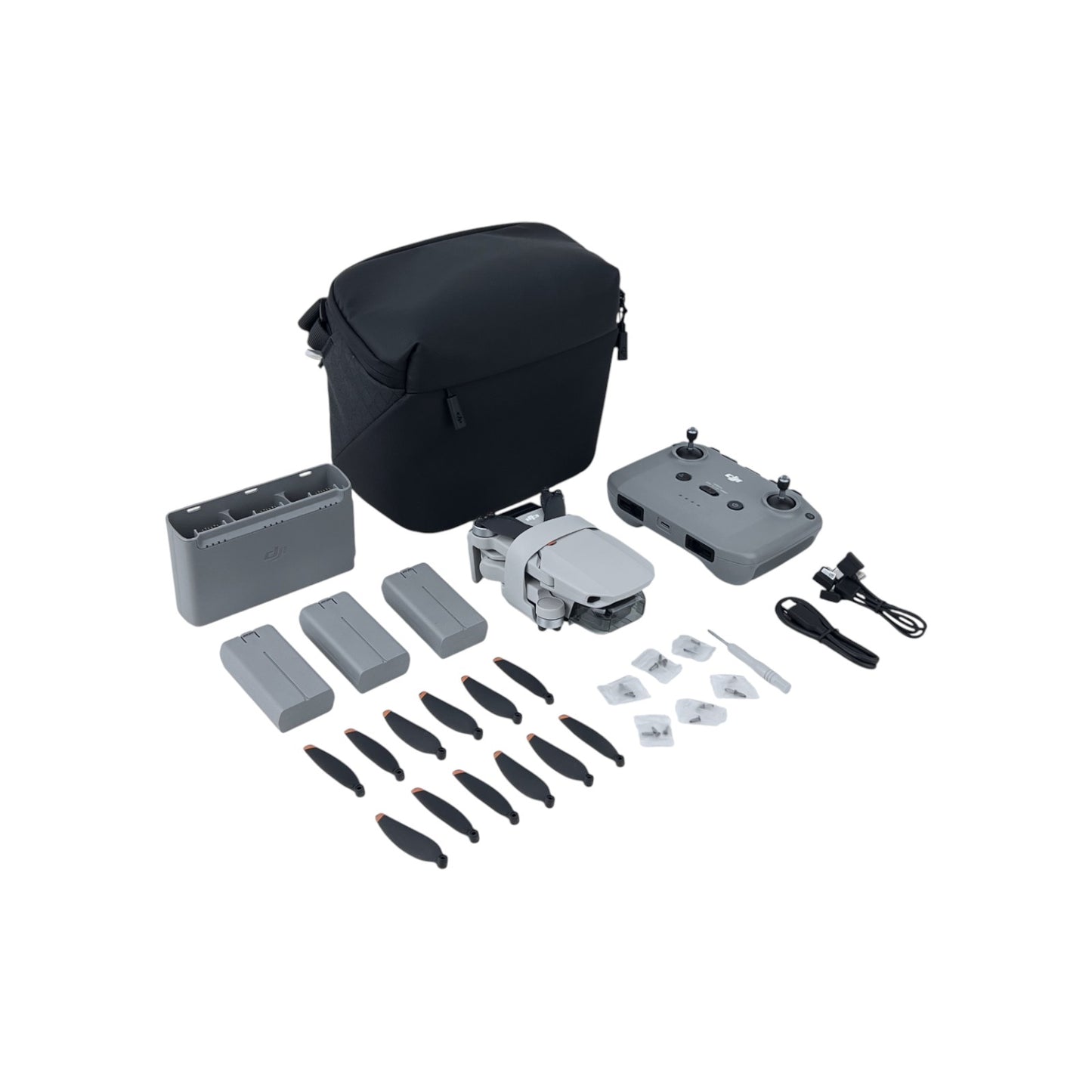 DJI Mini 4K Fly More Combo Drohne SUB 250gr 4K 60fps faltbare Reise RTF Drohne | Retourware