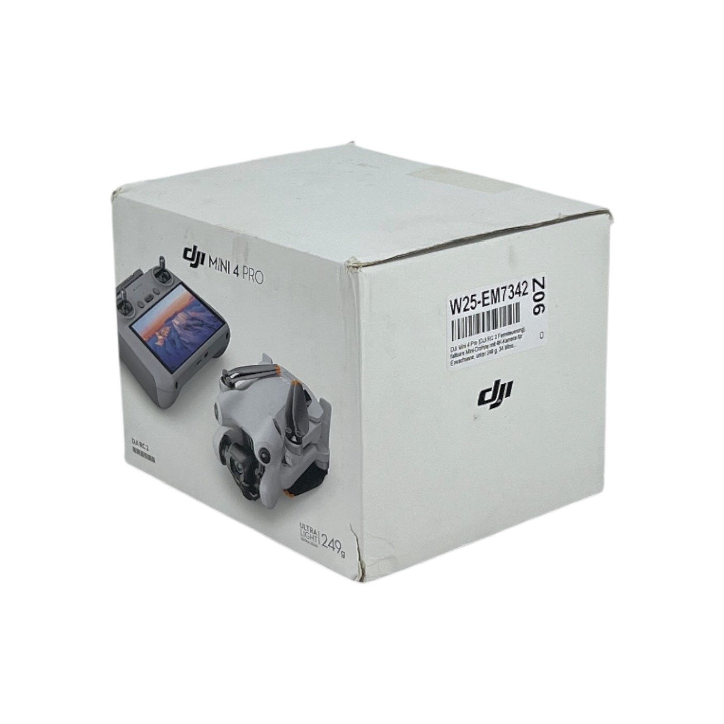 DJI Mini 4 Pro Drohne (RC2) Smart Controller faltbare RTF Reisedrohne Sub 250g | Retourware