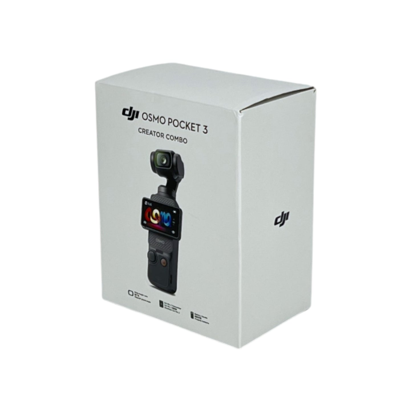 DJI Osmo Pocket3 Kreativ Combo Kamera 64MP Vlogging Kamera 1 Zoll CMOS 4K 120fps | Retourware