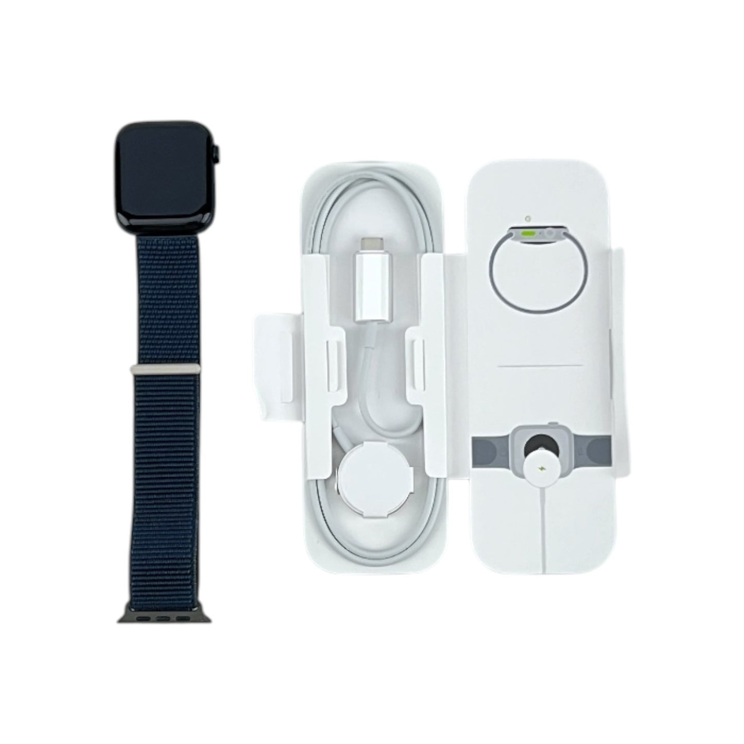 Apple Watch SE 2 GPS Aluminium Mitternacht 44 mm Sport Loop Mitternacht | Retourware