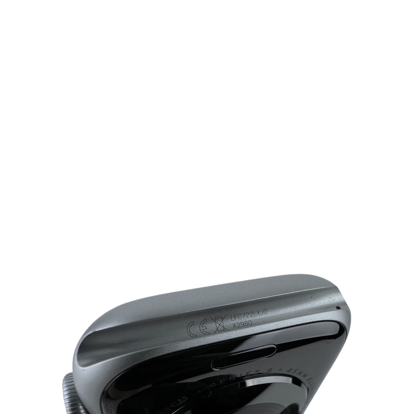 Apple Watch 9 GPS Aluminium Silber 45 mm Sportarmband Sturmblau | Retourware