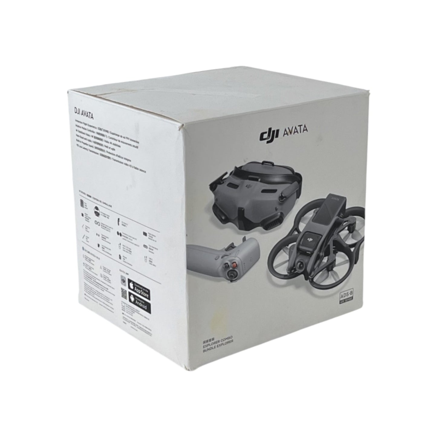 DJI Avata Explorer Combo FPV Drohne 48MP Goggle (2) Integra RC Motion Controller | Retourware