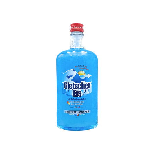 Baumann Brennerei Gletschereis  Likör 50% vol. Alkohol 1x 0,7 l Flasche | Neu