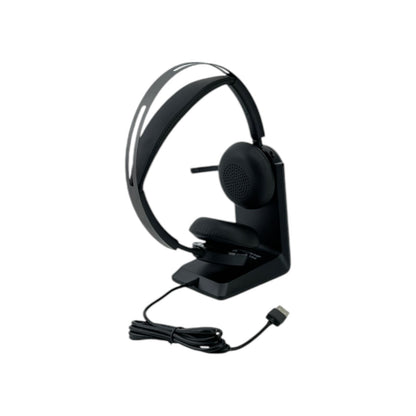 Poly Voyager Focus 2 UC Stereo Headset On-Ear USB-A Bluetooth mit Ladestation | Neu