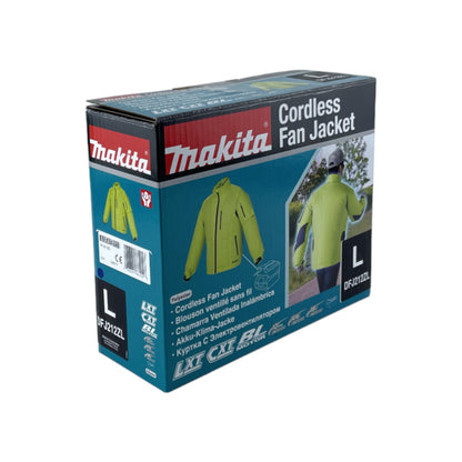 Makita Akku-Klimajacke Größe L 12V-18V (ohne Akku, ohne Ladegerät) | Neu