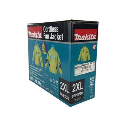 Makita Akku-Klimajacke Gr.2XL 12V-18V (ohne Akku, ohne Ladegerät) | Neu
