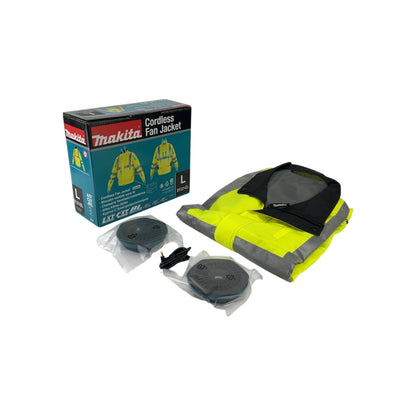 Makita Akku-Klimajacke Gr.M 12V-18V (ohne Akku, ohne Ladegerät) | Neu