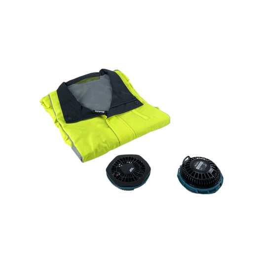 Makita DFJ214Z3XL Akku-Klimajacke Gr.3XL 12V-18V (ohne Akku, ohne Ladegerät) | Neu