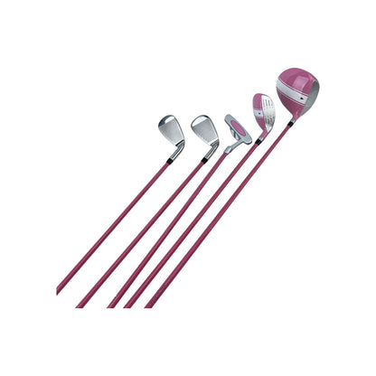 Precise X7 Set 5 Golfschläger Kinder 9 - 12 Jahre LH pink Golf Driver Putter | Neu