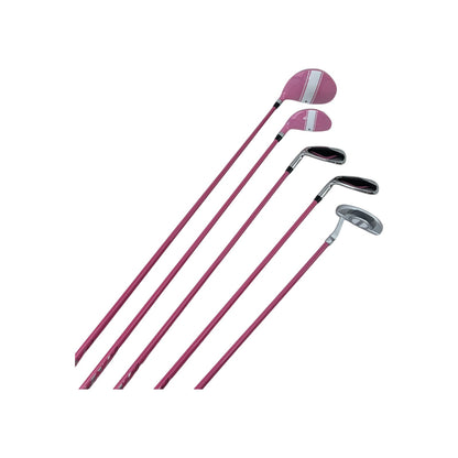 Precise X7 Set 5 Golfschläger Kinder 9 - 12 Jahre LH pink Golf Driver Putter | Neu