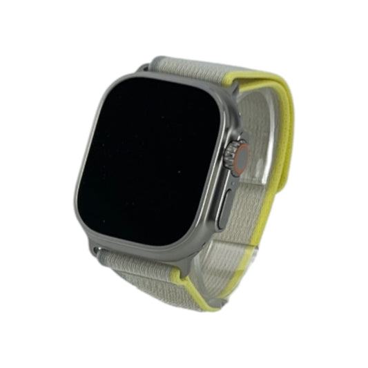 Apple Watch Ultra 1 Cellular Titanium Titan 49 mm Trail Loop S/M Gelb/Beige | Retourware