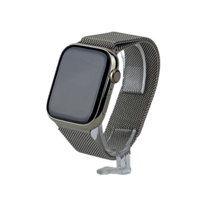 Apple Watch 8 Cellular Edelstahl Gold 45 mm Milanaise Gold | Retourware