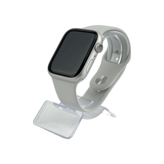 Apple Watch 8 GPS Aluminium Silber 45 mm Sportarmband Weiß | Retourware