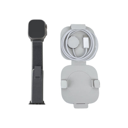 Apple Watch Ultra 2 Cellular Titanium Titan 49 mm Trail Loop S/M Blau | Retourware