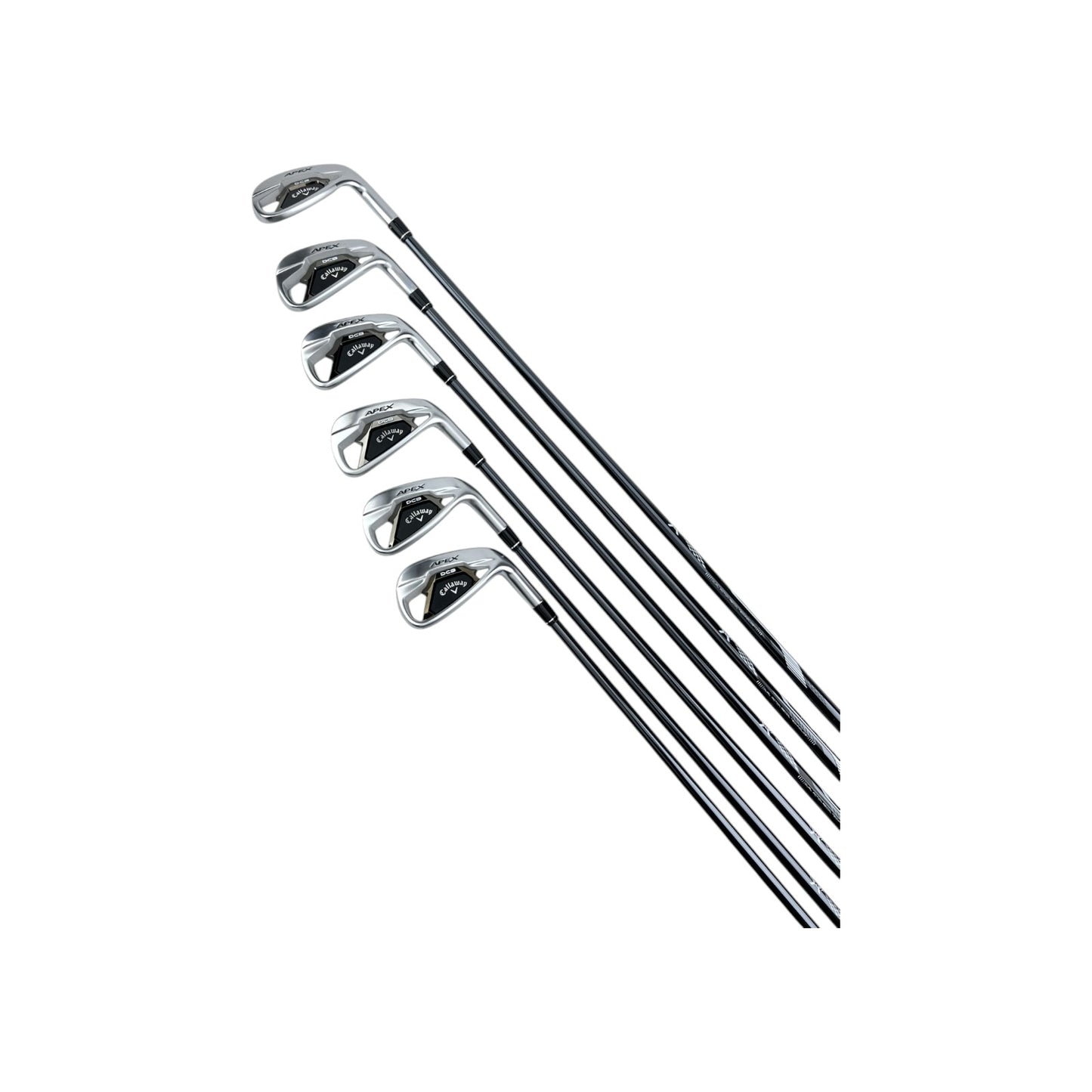 Callaway Apex DCB 21 Eisensatz 5-PW/AW Herren Steif Graphit 23° Rechtshand | Neu