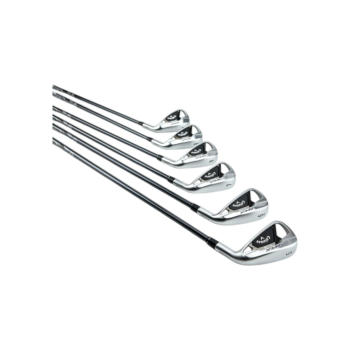 Callaway Apex DCB 21 Eisensatz 5-PW/AW Herren Steif Graphit 23° Rechtshand | Neu