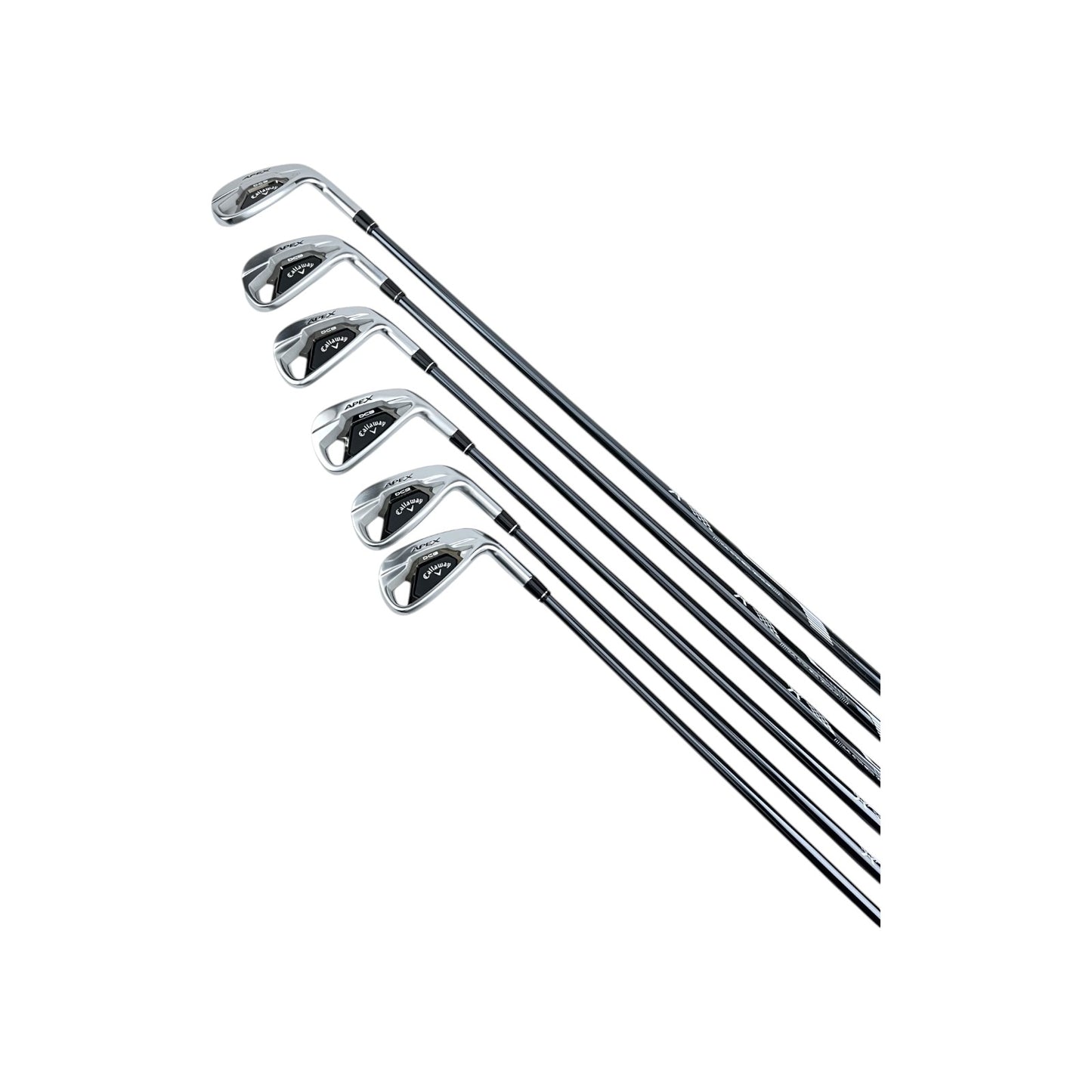 Callaway Apex DCB 21 Eisensatz 5-PW/AW Herren Steif Graphit 23° Rechtshand | Neu