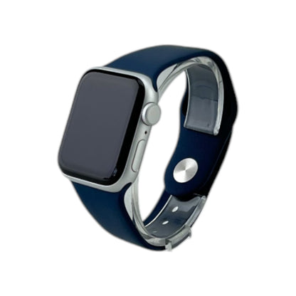 Apple Watch SE 2 GPS Aluminium Silber 40 mm Sportarmband Sturmblau | Retourware
