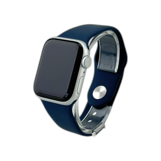 Apple Watch SE 2 GPS Aluminium Silber 40 mm Sportarmband Sturmblau | Retourware