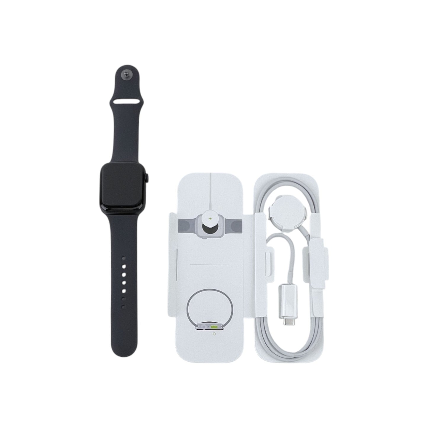 Apple Watch SE 2 GPS Aluminium Mitternacht 44 mm Sportarmband Mitternacht S/M | Retourware