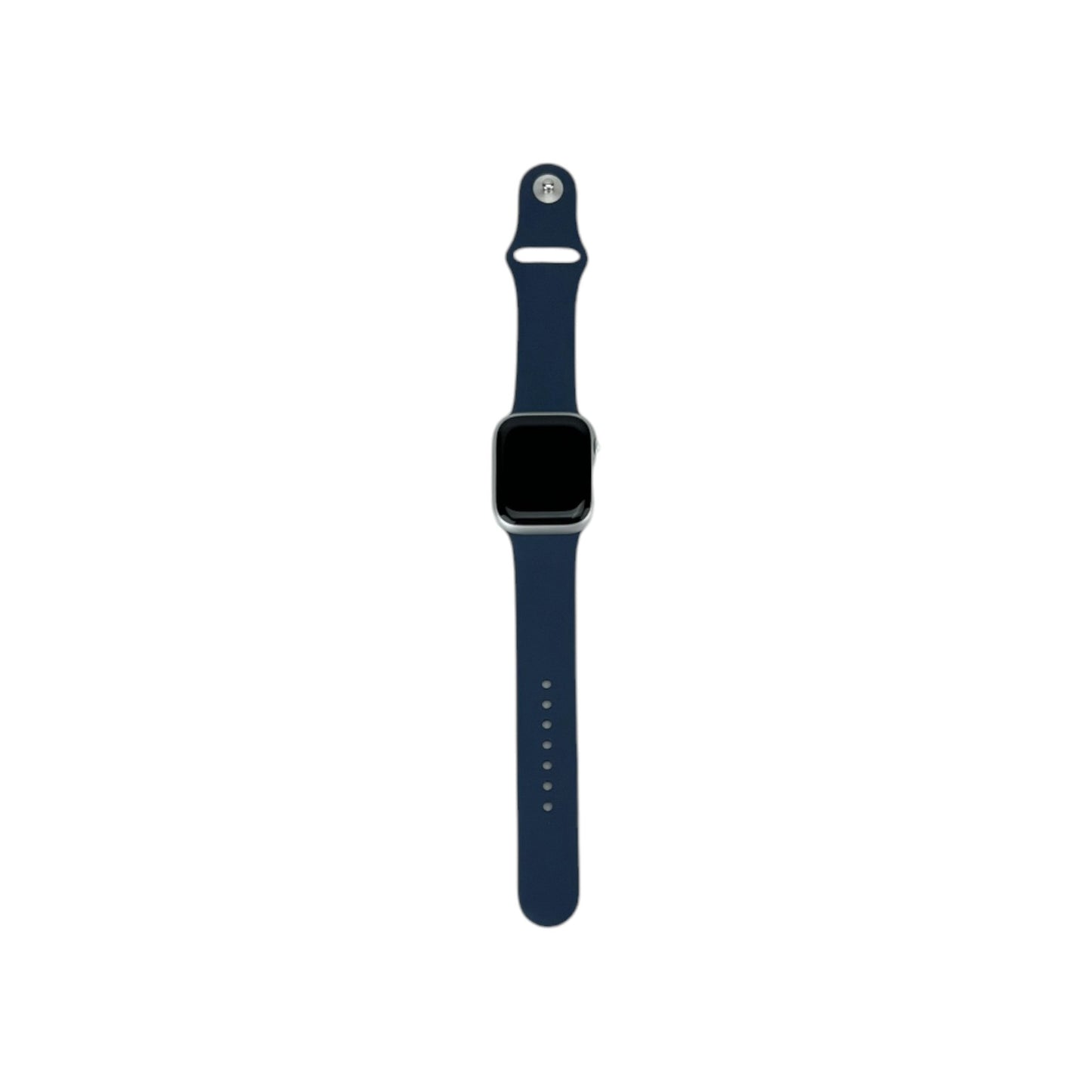Apple Watch 9 GPS Aluminium Silber 41 mm Sportarmband Sturmblau | Retourware