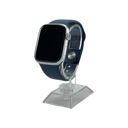 Apple Watch 9 GPS Aluminium Silber 45 mm Sportarmband Sturmblau | Retourware