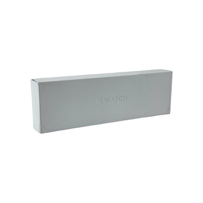 Apple Watch 9 GPS Aluminium Silber 45 mm Sportarmband Sturmblau | Retourware