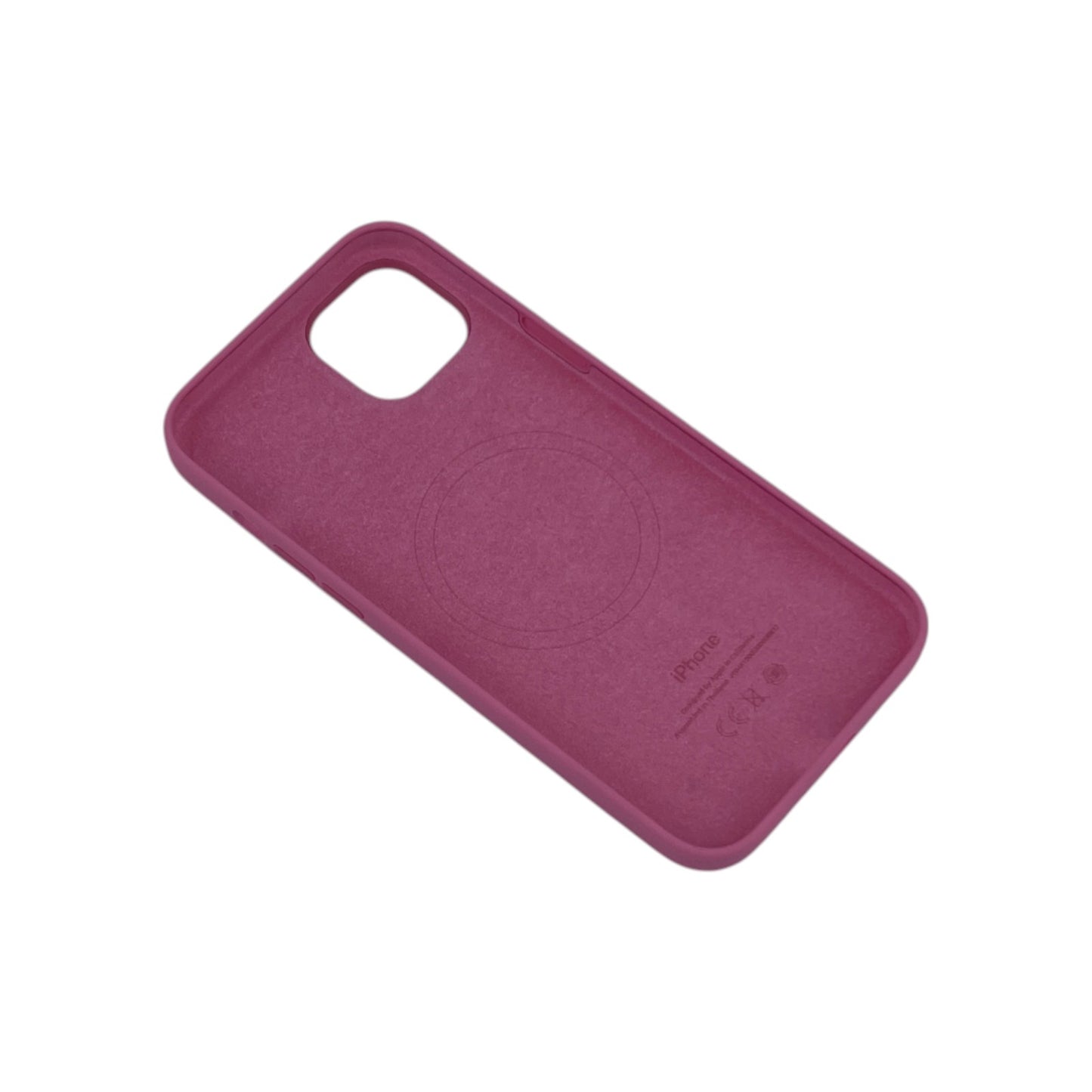 Apple iPhone 15 Plus Silikon Smartphone Case MagSafe Hülle Handycase Rosa/Pink | Retourware