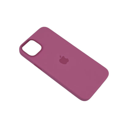 Apple iPhone 15 Plus Silikon Smartphone Case MagSafe Hülle Handycase Rosa/Pink | Retourware