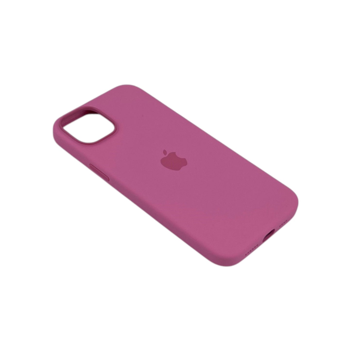 Apple iPhone 15 Plus Silikon Smartphone Case MagSafe Hülle Handycase Rosa/Pink | Retourware