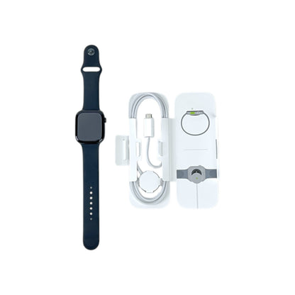 Apple Watch 10 GPS Aluminium Diamantschwarz 46 mm Sportarmband Schwarz M/L | Retourware