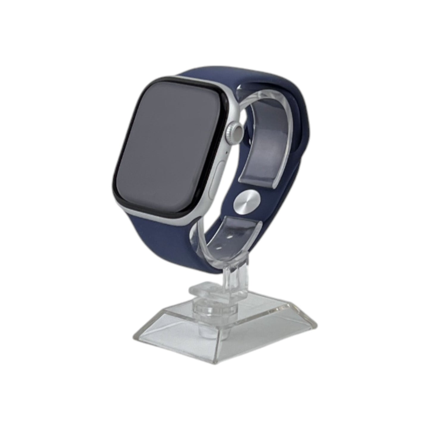 Apple Watch 10 GPS Aluminium Silber 46 mm Sportarmband Denim S/M | Retourware