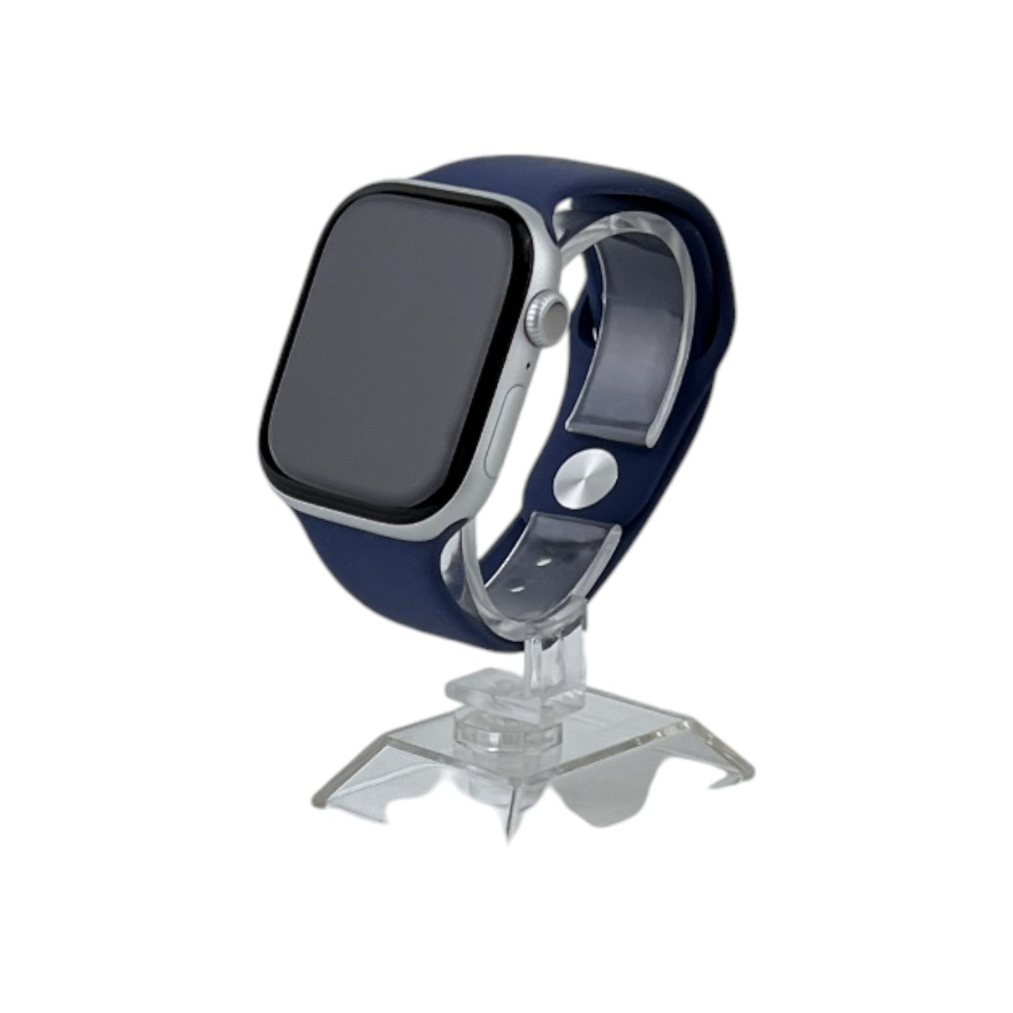 Apple Watch 10 GPS Aluminium Silber 46 mm Sportarmband Denim S/M | Retourware