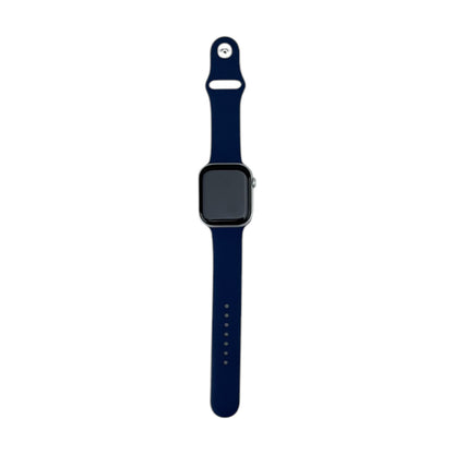 Apple Watch 10 GPS Aluminium Silber 46 mm Sportarmband Denim | Retourware