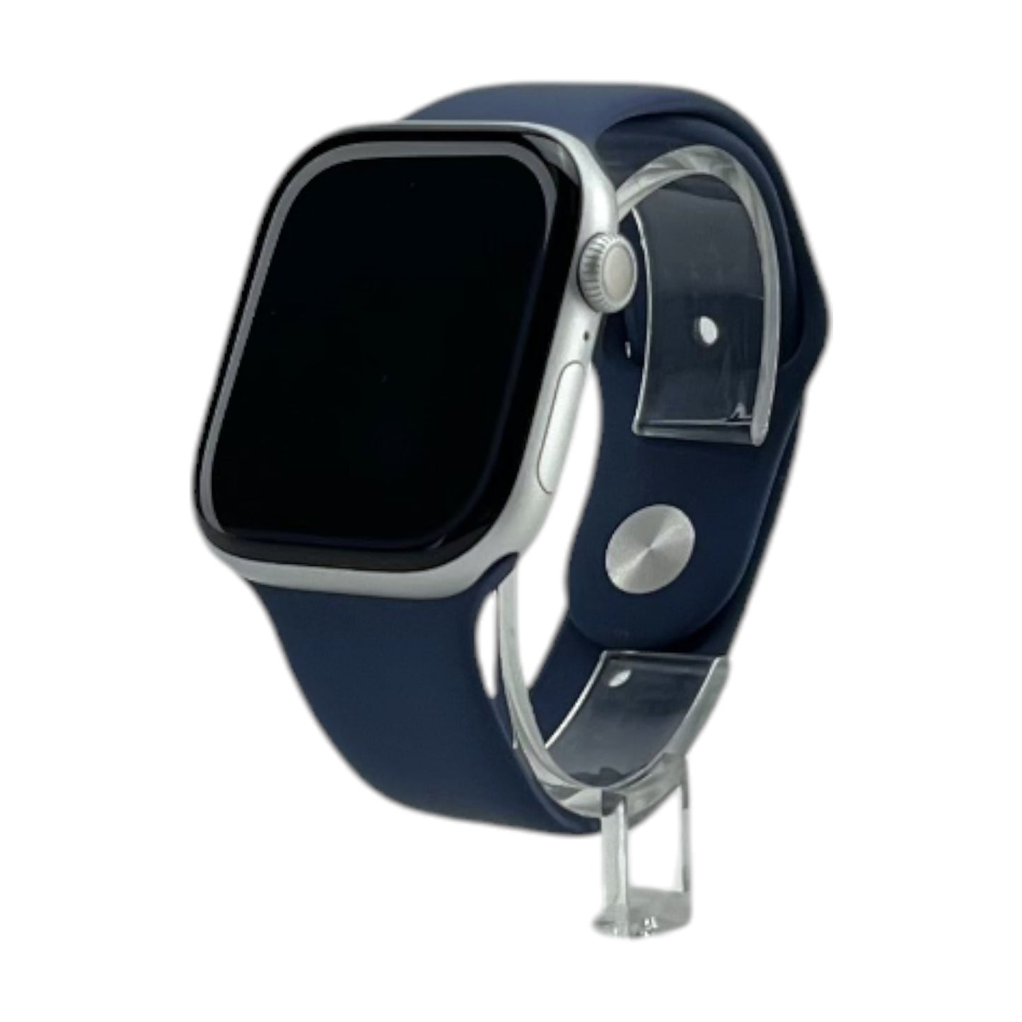Apple Watch 10 GPS Aluminium Silber 46 mm Sportarmband Denim | Retourware