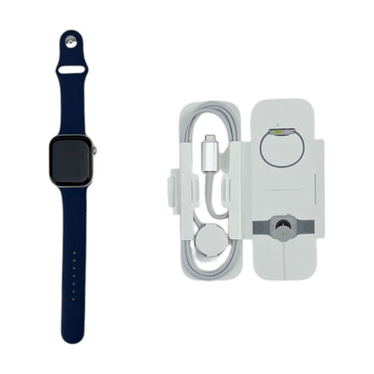 Apple Watch 10 GPS Aluminium Silber 46 mm Sportarmband Denim | Retourware