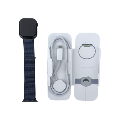 Apple Watch 10 GPS Aluminium Diamantschwarz 46 mm Sport Loop Tinte | Retourware