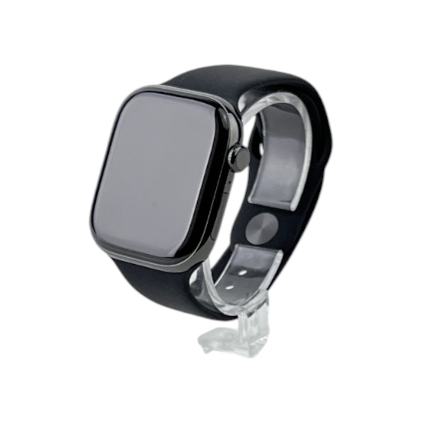 Apple Watch 10 Cellular Titan Schiefer 46 mm Sportarmband Schwarz S/M | Retourware