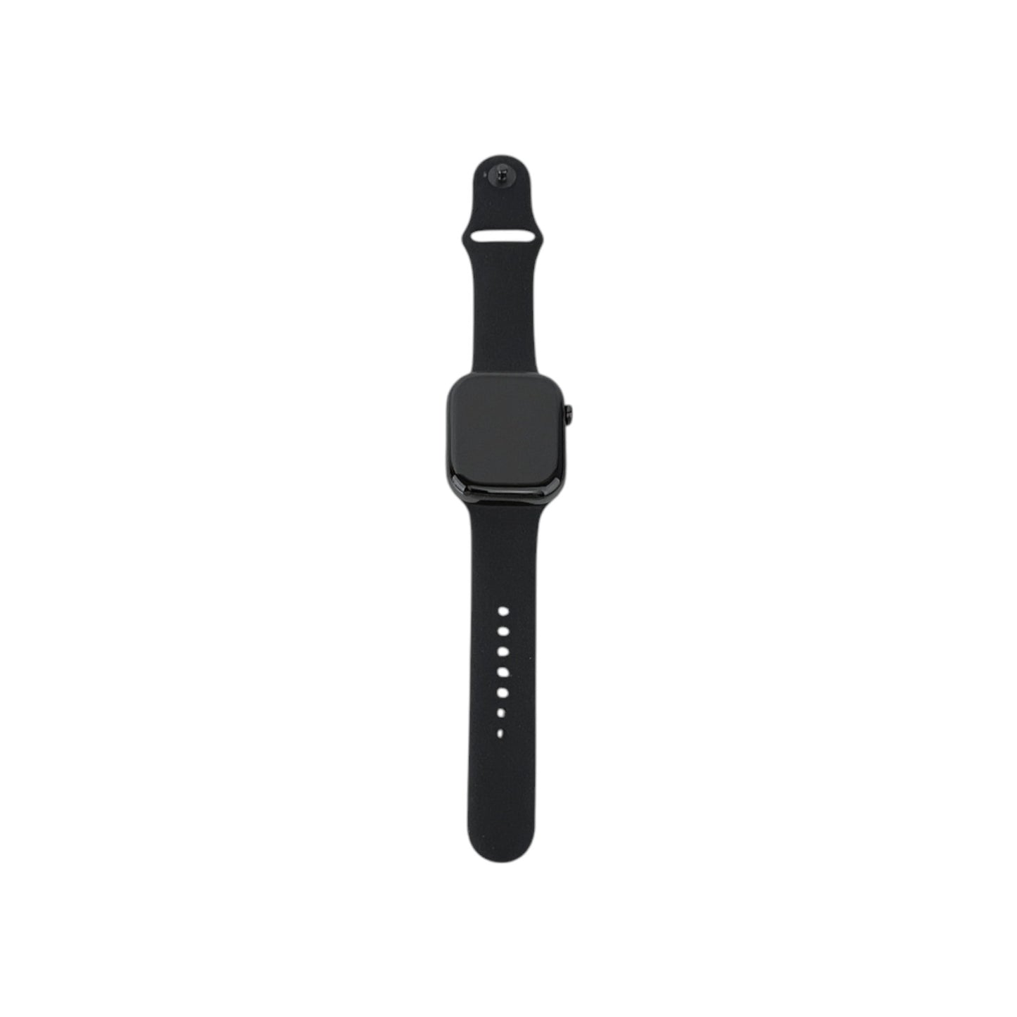 Apple Watch 10 Cellular Titan Schiefer 46 mm Sportarmband Schwarz S/M | Retourware