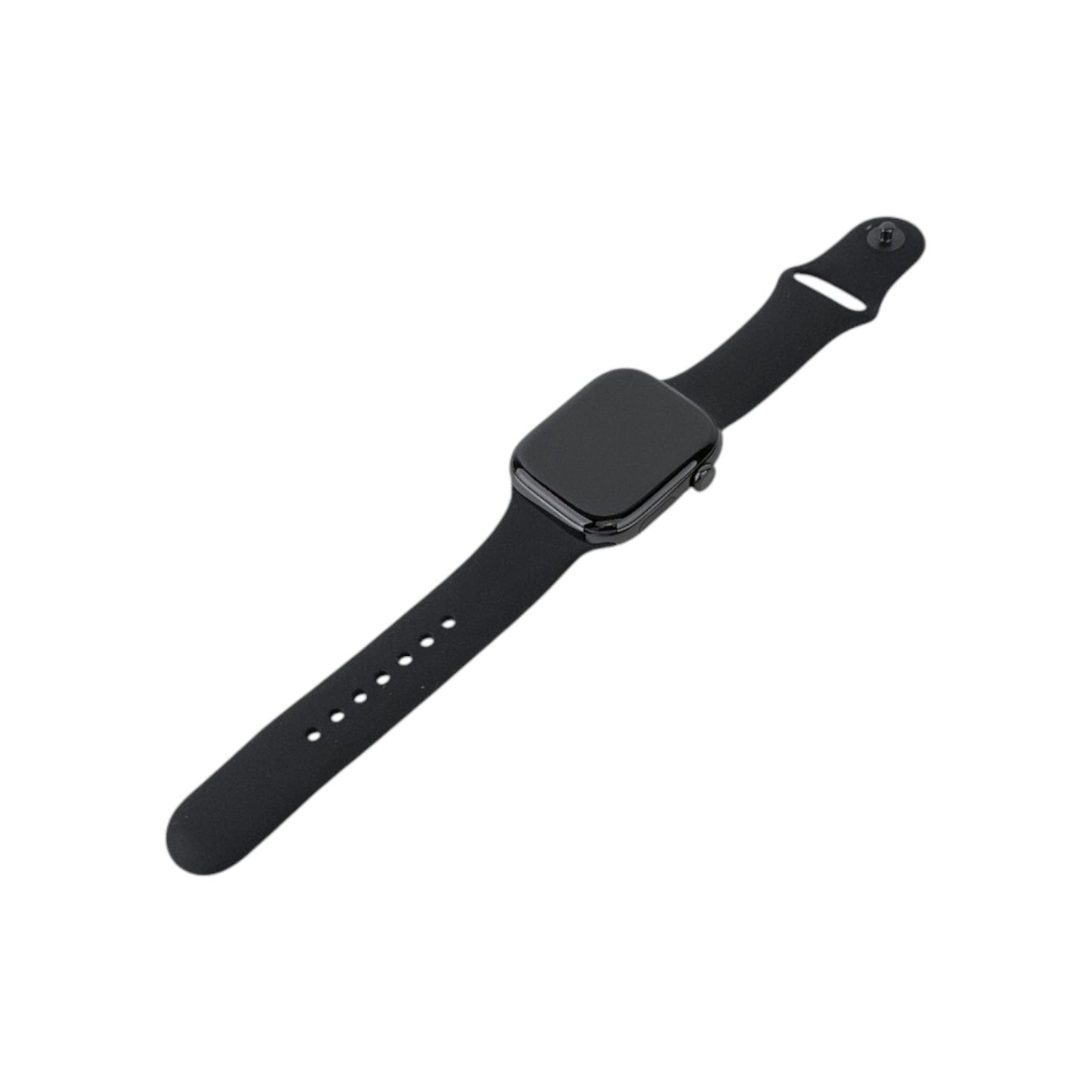 Apple Watch 10 Cellular Titan Schiefer 46 mm Sportarmband Schwarz S/M | Retourware