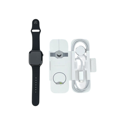 Apple Watch 10 Cellular Titan Schiefer 46 mm Sportarmband Schwarz M/L | Retourware