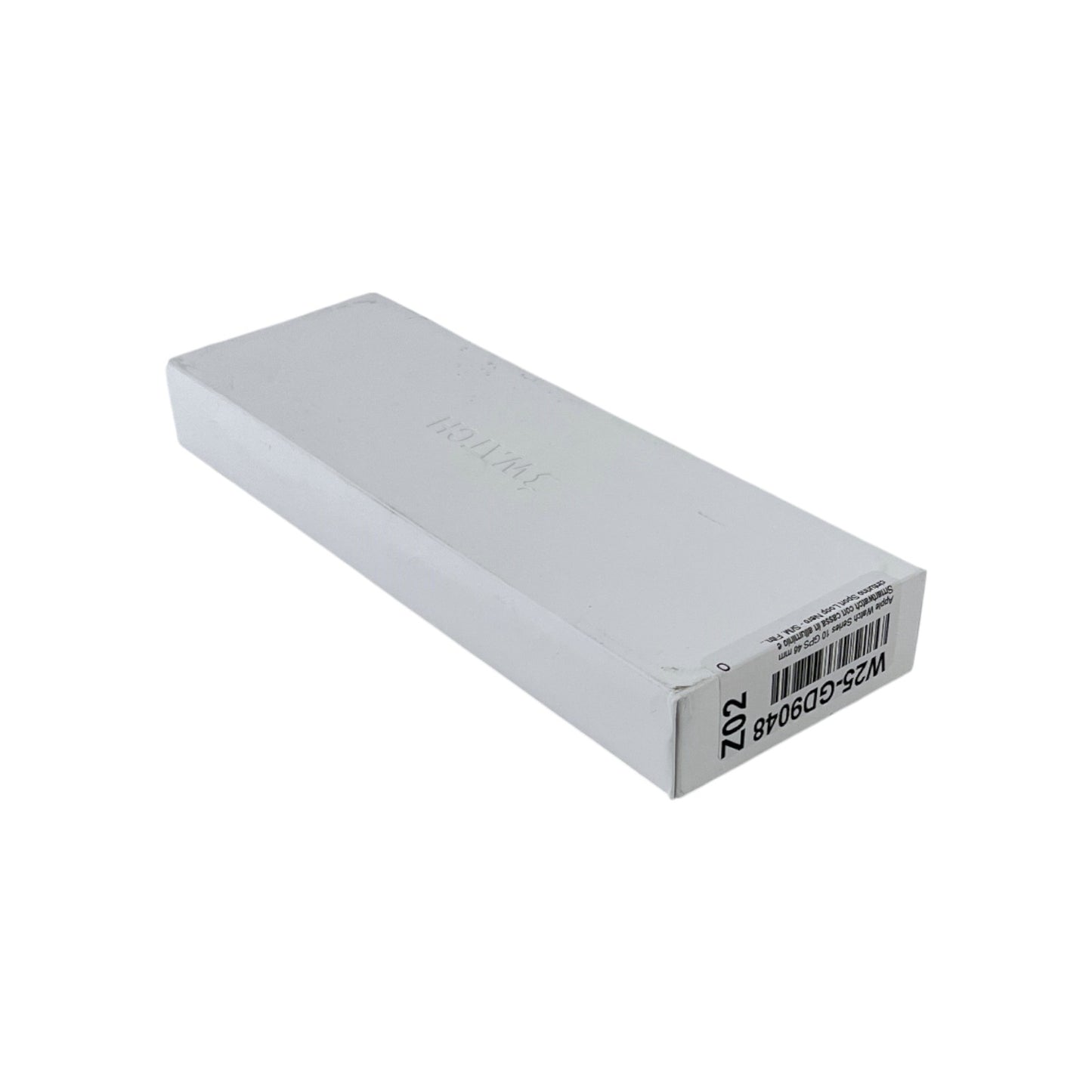 Apple Watch 10 GPS Aluminium Diamantschwarz 46 mm Sportarmband Schwarz S/M | Retourware