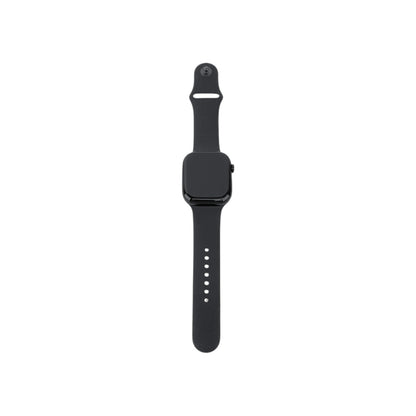 Apple Watch 10 GPS Aluminium Diamantschwarz 46 mm Sportarmband Schwarz S/M | Retourware